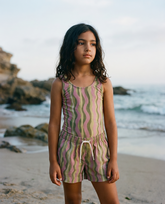 Coral Crush Swimzers Set