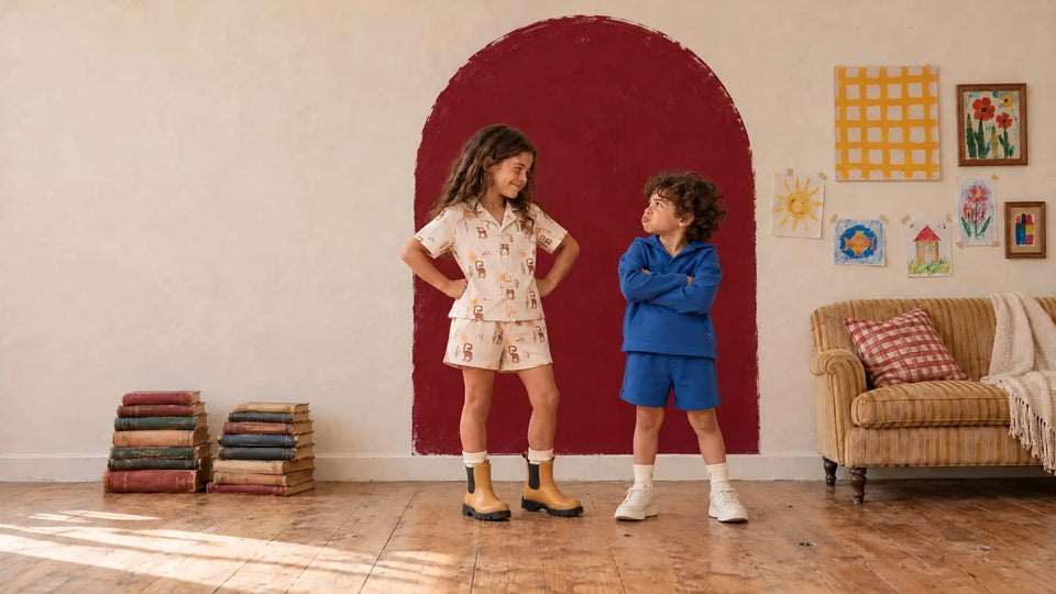 Mumzers kids mixing and swapping outfits