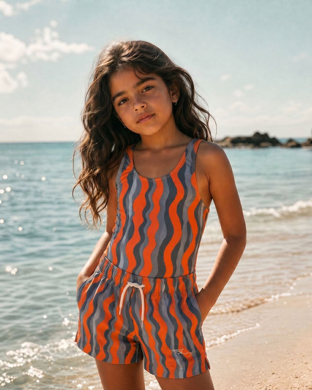 Wavy Days Swimzers Set